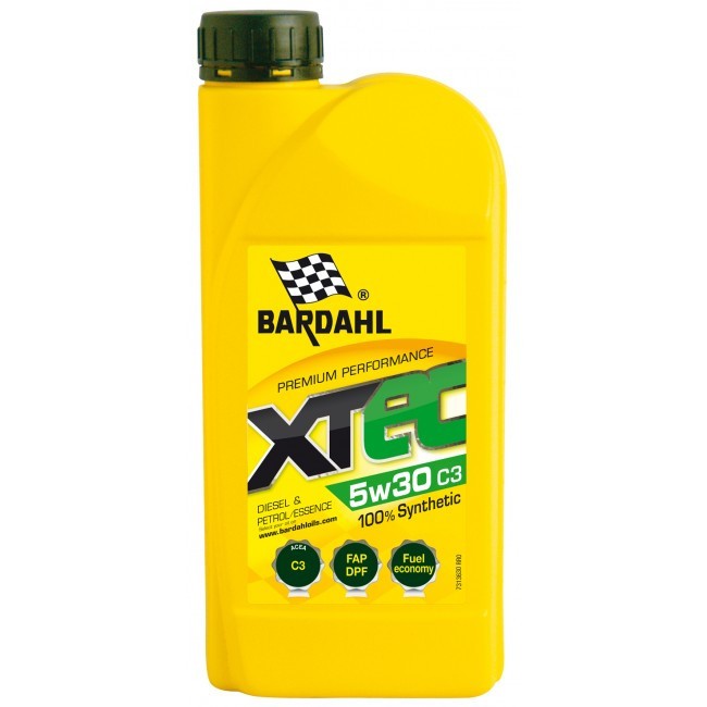 Снимка на Моторно масло Bardahl XTEC 5W30 C3 1L BAR-36301 за мотор Honda CBR CBR 650 F (RC74) - 87 коня бензин