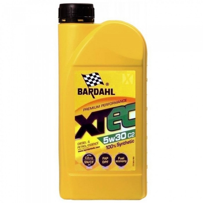 Снимка на Моторно масло Bardahl XTEC 5W40 C2/C4 1L BAR-36341 за Hyundai i30 1.6 - 126 коня бензин