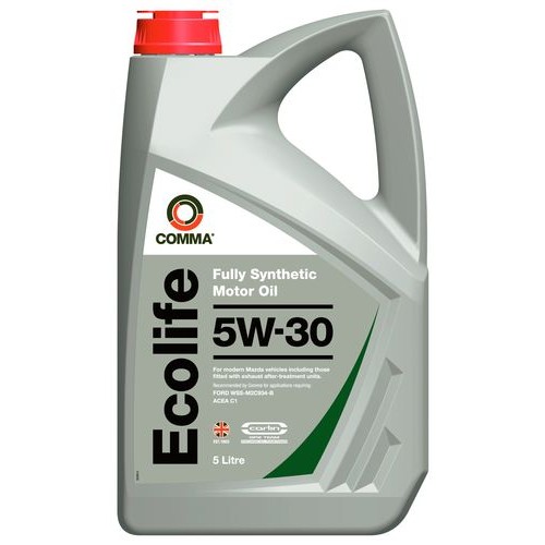 Снимка на Моторно масло COMMA ECOLIFE 5W30 SYNT. 5L за Seat Altea XL (5P5,5P8) 1.6 LPG - 102 коня Бензин/Автогаз(LPG)