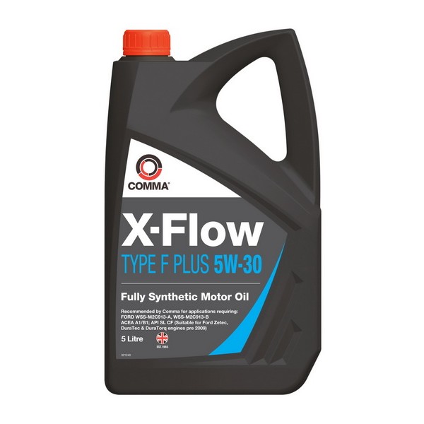 Снимка на Моторно масло COMMA X-FLOW F PL.5W30 SYN. 5L за Seat Altea XL (5P5,5P8) 1.6 LPG - 102 коня Бензин/Автогаз(LPG)
