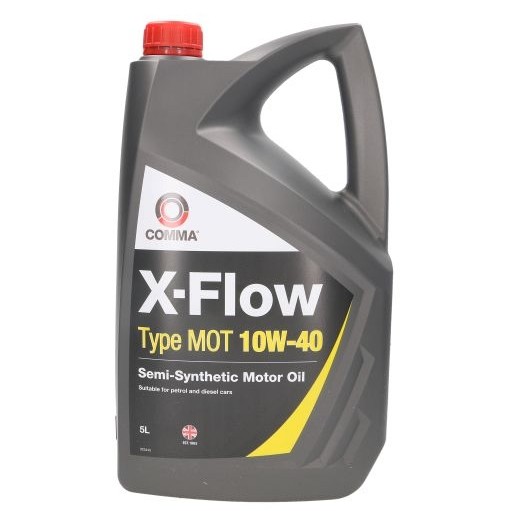 Снимка на Моторно масло COMMA X-FLOW MOT 10W40 5L за Citroen Berlingo MF 1.4 i bivalent (MFKFW) - 75 коня Бензин/Метан(CNG)