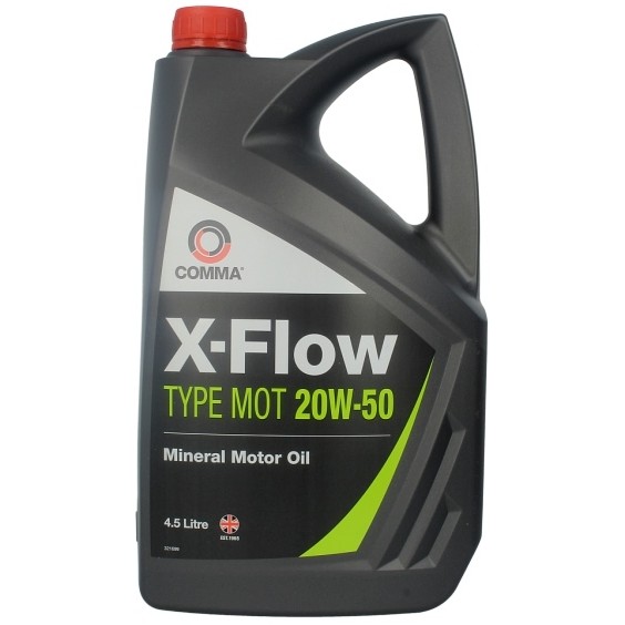 Снимка на Моторно масло COMMA X-FLOW MOT 20W50 4,5L за BMW 5 Sedan E60 530 i - 272 коня бензин