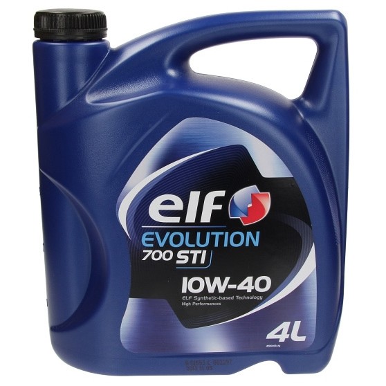 Снимка на Моторно масло ELF EVO 700 STI 10W40 4L за CHEVROLET AVALANCHE 5.3 Flex-Fuel AWD - 314 коня Бензин/Етанол