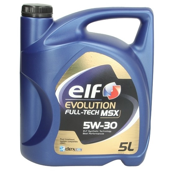 Снимка на Моторно масло ELF EVO FULL TECH MSX 5W30 5L за BMW X4 F26 xDrive 30 d - 258 коня дизел
