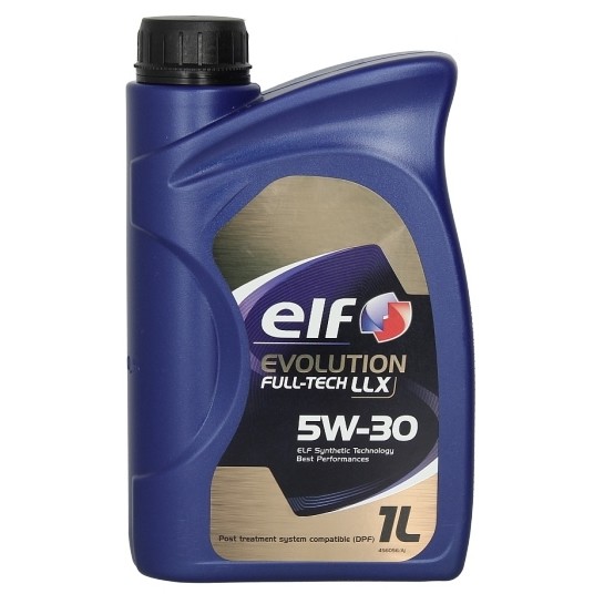 Снимка на Моторно масло ELF EVO FULLTECH LLX 5W30 1L за Seat Toledo (1L) 1.8 16V - 133 коня бензин