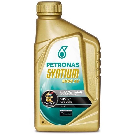 Снимка на Моторно масло Petronas SYNT 5000 AV 5W30 1L за Ford Fiesta Saloon 1.4 - 95 коня бензин