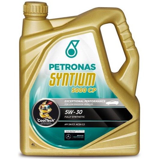 Снимка на Моторно масло Petronas SYNT 5000 CP 5W30 4L за Fiat Palio 178bx 1.8 - 106 коня бензин