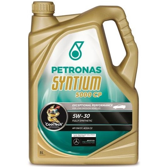 Снимка на Моторно масло Petronas SYNT 5000 CP 5W30 5L за Audi 100 Avant (44, 44Q, C3) 2.0 E Cat - 115 коня бензин