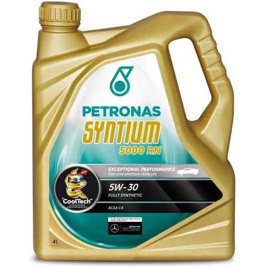 Снимка на Моторно масло Petronas SYNT 5000 RN 5W30 4L за камион Iveco Eurocargo 1-2-3 180 E 24, 180 E 25 tector - 240 коня дизел
