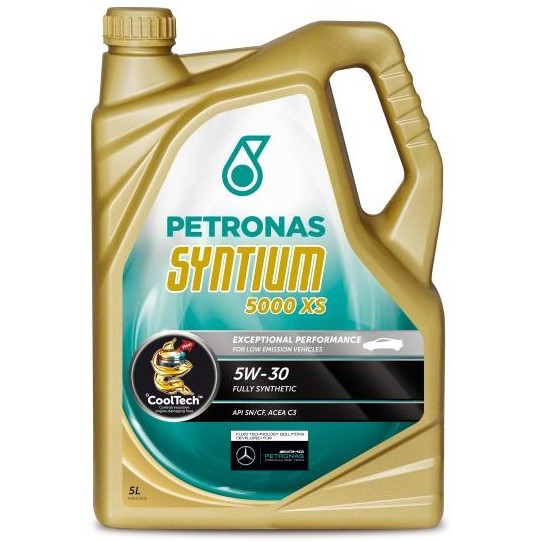 Снимка на Моторно масло Petronas SYNT 5000 XS 5W30 5L за BUICK Century Coupe 4A 3.0 - 112 коня бензин