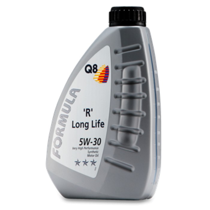 Снимка на Моторно масло Q8 R LONG LIFE 5W30 1L за BUICK Century Coupe 4A 3.0 - 112 коня бензин