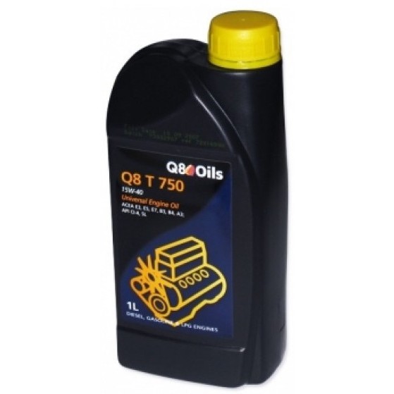 Снимка на Моторно масло Q8 T 750 15W40 1L за Ford Mondeo 3 (B5Y) 3.0 V6 24V - 204 коня бензин