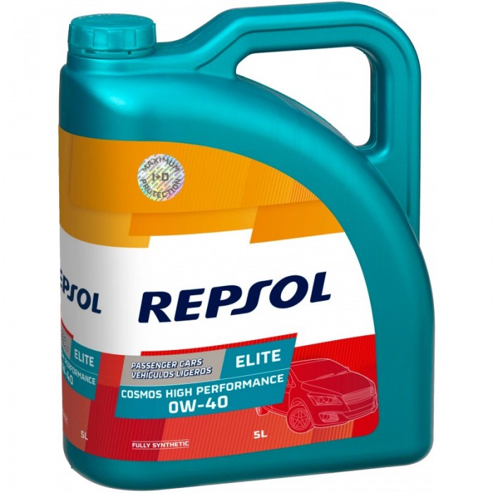 Снимка на Моторно масло REPSOL COSMOS 0W40 5L за Renault Laguna Nevada (K56) 2.0 16V (K56D, K56M) - 139 коня бензин