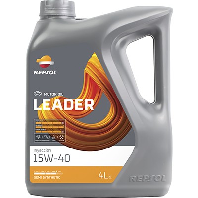 Снимка на Моторно масло REPSOL LEADER INYECCION 15W40 4L за Mitsubishi Montero 3 (V60,V70) 2.5 TDi (V64W, V74W) - 99 коня дизел