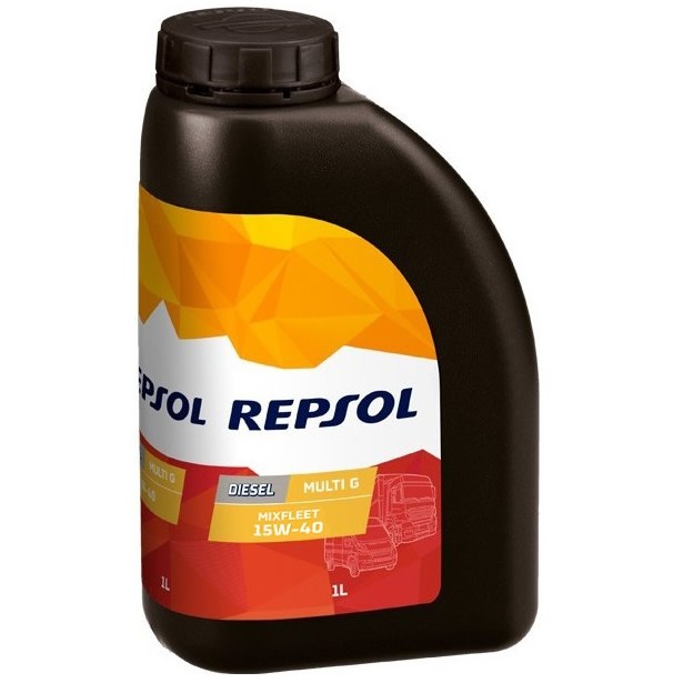Снимка на Моторно масло REPSOL MIXFLEET 15W40 1L за Jeep Wrangler 2 (TJ) 4.0 - 177 коня бензин