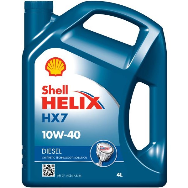 Снимка на Моторно масло SHELL HELIX D HX7 10W40 4L за BUICK ROADMASTER Sedan 5.7 - 264 коня бензин