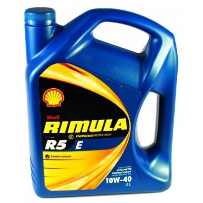 Снимка на Моторно масло SHELL RIMULA R5 E 10W40 4L за Citroen Berlingo MF 1.4 i bivalent (MFKFW) - 75 коня Бензин/Метан(CNG)