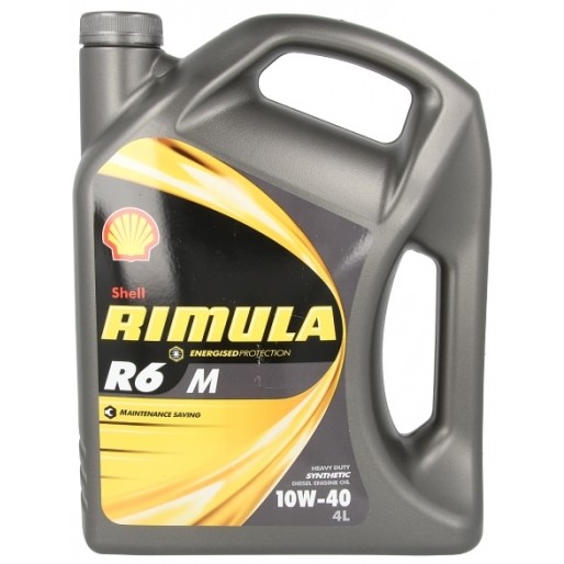 Снимка на Моторно масло SHELL RIMULA R6 M 10W40 4L за CHEVROLET COLORADO 2.8 AWD - 177 коня бензин