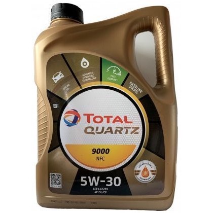 Снимка на Моторно масло TOTAL QUARTZ 9000 FUTURE NFC 5W30 5L за Seat Toledo (1L) 1.8 16V - 133 коня бензин