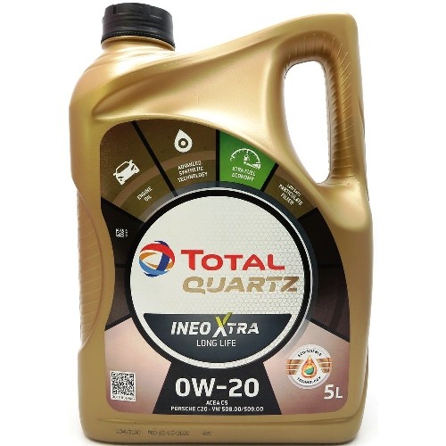 Снимка на Моторно масло TOTAL QUARTZ INEO LL 0W20 5L за Ford C-Max 2007 1.8 - 122 коня бензин
