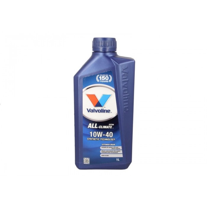 Снимка на Моторно масло VALVOLINE ALL CLIMATE 10W40 1L за Daihatsu Cuore 3 L201 0.8 - 41 коня бензин