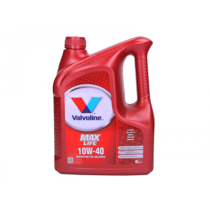 Снимка на Моторно масло VALVOLINE MAXLIFE 10W40 4L за Daihatsu Cuore 3 L201 0.8 - 41 коня бензин
