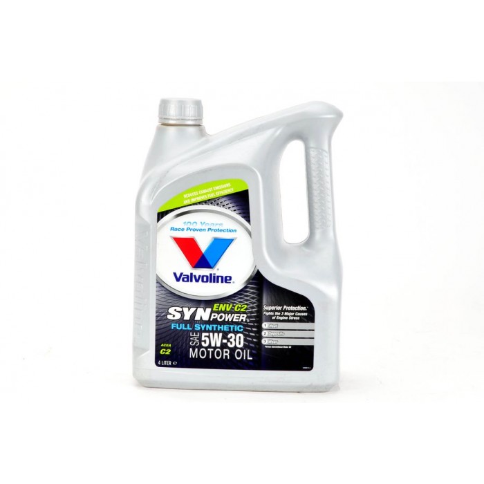 Снимка на Моторно масло VALVOLINE SYNPOWER ENV C2 5W30 4L за Seat Altea XL (5P5,5P8) 1.6 LPG - 102 коня Бензин/Автогаз(LPG)