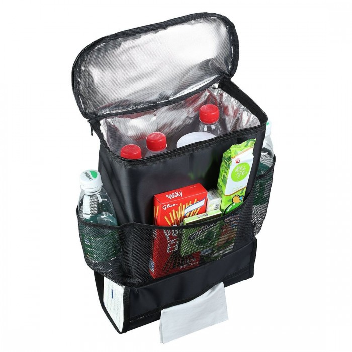 Снимка на Органайзер - чанта, с поставка за бутилки и телефон - черен AP CPHORBIG за Citroen Berlingo 1 MF 2.0 HDI 90 (MFRHY) - 90 коня дизел