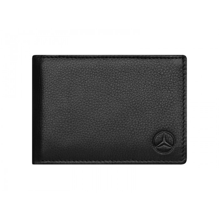 Снимка на Оригинален кожен мини портфейл Mercedes за кредитни карти и документи Mercedes-Benz B66952686