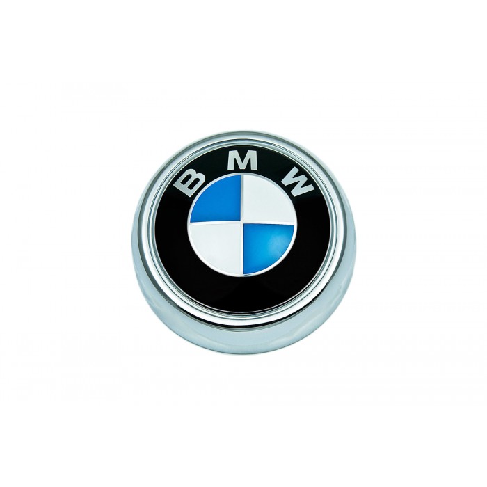 Снимка на Оригинална емблема бяло/синя BMW за заден капак за BMW X6 E71 след 2008 година BMW OE 51147196559 за BMW 1 F20 118 i - 136 коня бензин