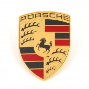 Снимка на Оригинална емблема за преден капак Porsche 95855960102