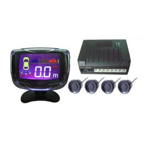 Снимка на Парктроник с LED дисплей 3 Инча - сребристи датчици AP PS4L3S за мотор Honda FMX FMX 650 (RD12) - 38 коня бензин