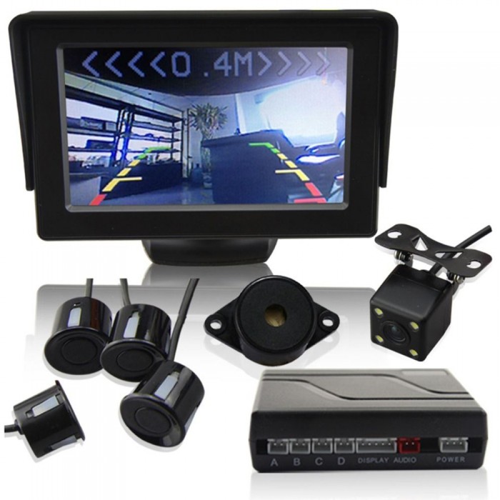 Снимка на Парктроник с цветен дисплей 4,5inch и камера AP PS4TFT35 за Autobianchi Y10 1.0 Cat - 45 коня бензин