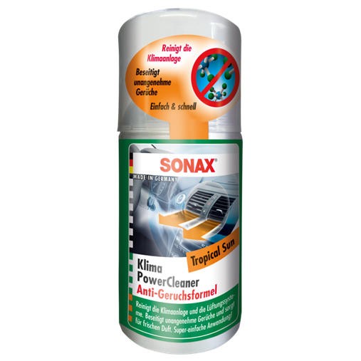 Снимка на Почистващ спрей за климатик TROPICAL 150 ml SONAX AC SX323500 за Ford Escort MK 6 (gal) 1.6 i 16V - 88 коня бензин