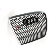 Снимка на Решетка без емблема Audi А6 С6 (2008-2011) - RS Look с хром рамка AP GA6C6C