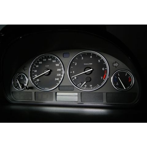 Снимка на Рингове за табло BMW Е38 / Е39 / X5 Е53 (99-07) - хром AP 839298 за BMW 3 Cabrio E36 323 i - 170 коня бензин