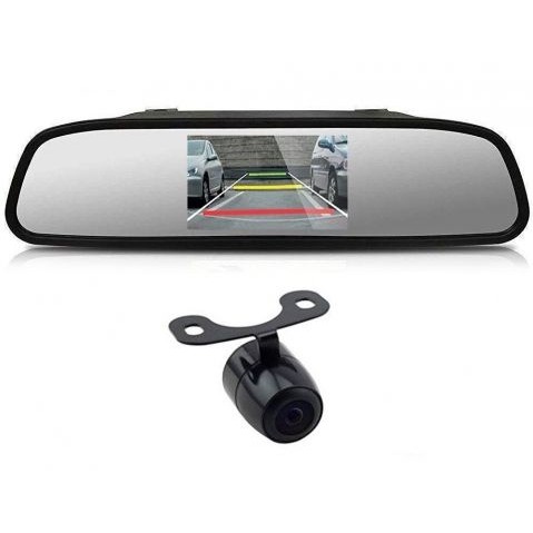 Снимка на Система за паркиране с огледало с дисплей 4,5inch и камера за задно виждане AP PS603