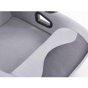 Снимка  на Спортни седалки комплект 2 бр. Basic сиви FK Automotive FKRSE325/325