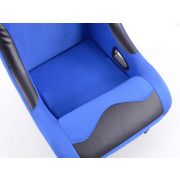 Снимка  на Спортни седалки комплект 2 бр. Basic сини FK Automotive FKRSE323/323