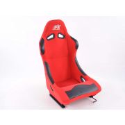 Снимка  на Спортни седалки комплект 2 бр. Basic червени / FK Automotive FKRSE327/327