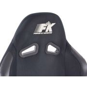Снимка  на Спортни седалки комплект 2 бр. Basic черни FK Automotive FKRSE321/321
