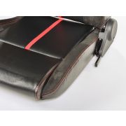 Снимка  на Спортни седалки комплект 2 бр. Berlin еко кожа черни FK Automotive FKRSE18003