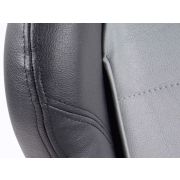 Снимка  на Спортни седалки комплект 2 бр. Comfort еко кожа сиви/черни FK Automotive FKRSE891/892