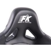 Снимка  на Спортни седалки комплект 2 бр. Control еко кожа черни FK Automotive FKRSE411-1/411-2