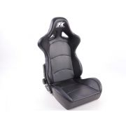 Снимка  на Спортни седалки комплект 2 бр. Control с подгряване и масаж FK Automotive FKRSE411-1/411-2-M