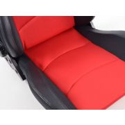 Снимка  на Спортни седалки комплект 2 бр. Control червени /черни FK Automotive FKRSE405-1/405-2