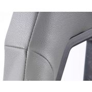 Снимка  на Спортни седалки комплект 2 бр. Cyberstar еко кожа сиви FK Automotive FKRSE645/647