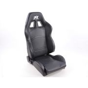 Снимка  на Спортни седалки комплект 2 бр. Cyberstar с подгряване FK Automotive FKRSE641/643-H
