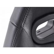 Снимка  на Спортни седалки комплект 2 бр. Detroit еко кожа черни/сиви FK Automotive FKRSE011003