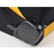 Снимка  на Спортни седалки комплект 2 бр. Edition 3 жълти/черни FK Automotive DP025